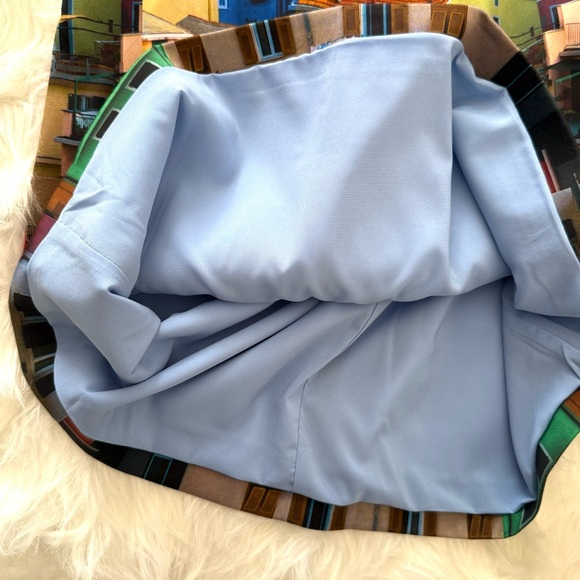 ALICE + OLIVIA Clyde Mini Shift Dress in Italian Landscape, Size 8, NWT - Picture 14 of 16